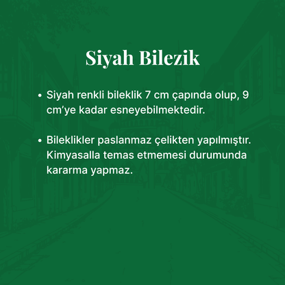 Ayetel Kürsi Bileklik - Paslanmaz Çilek