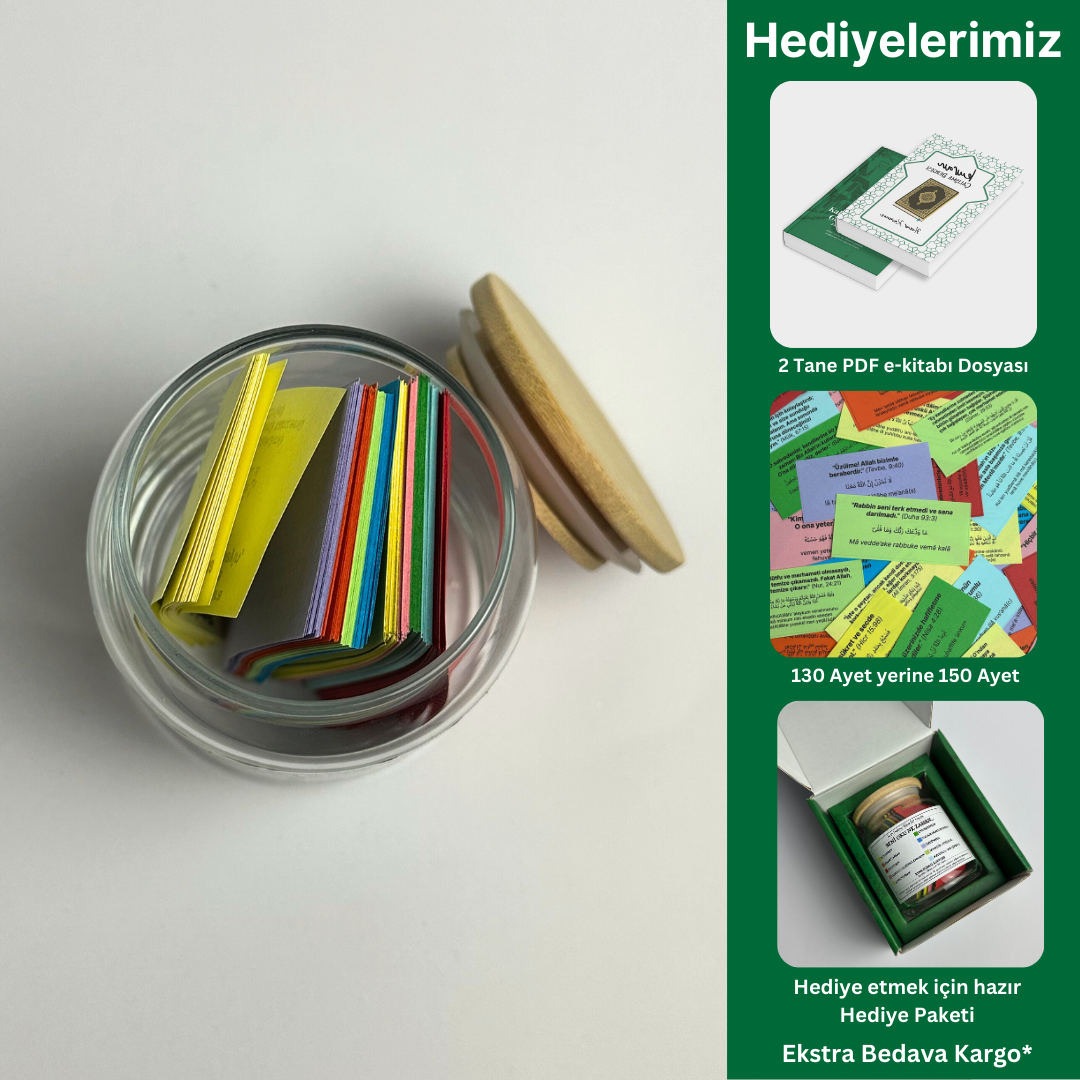 Huzur Kavanoz - 150 Ayet - 10 Duygu