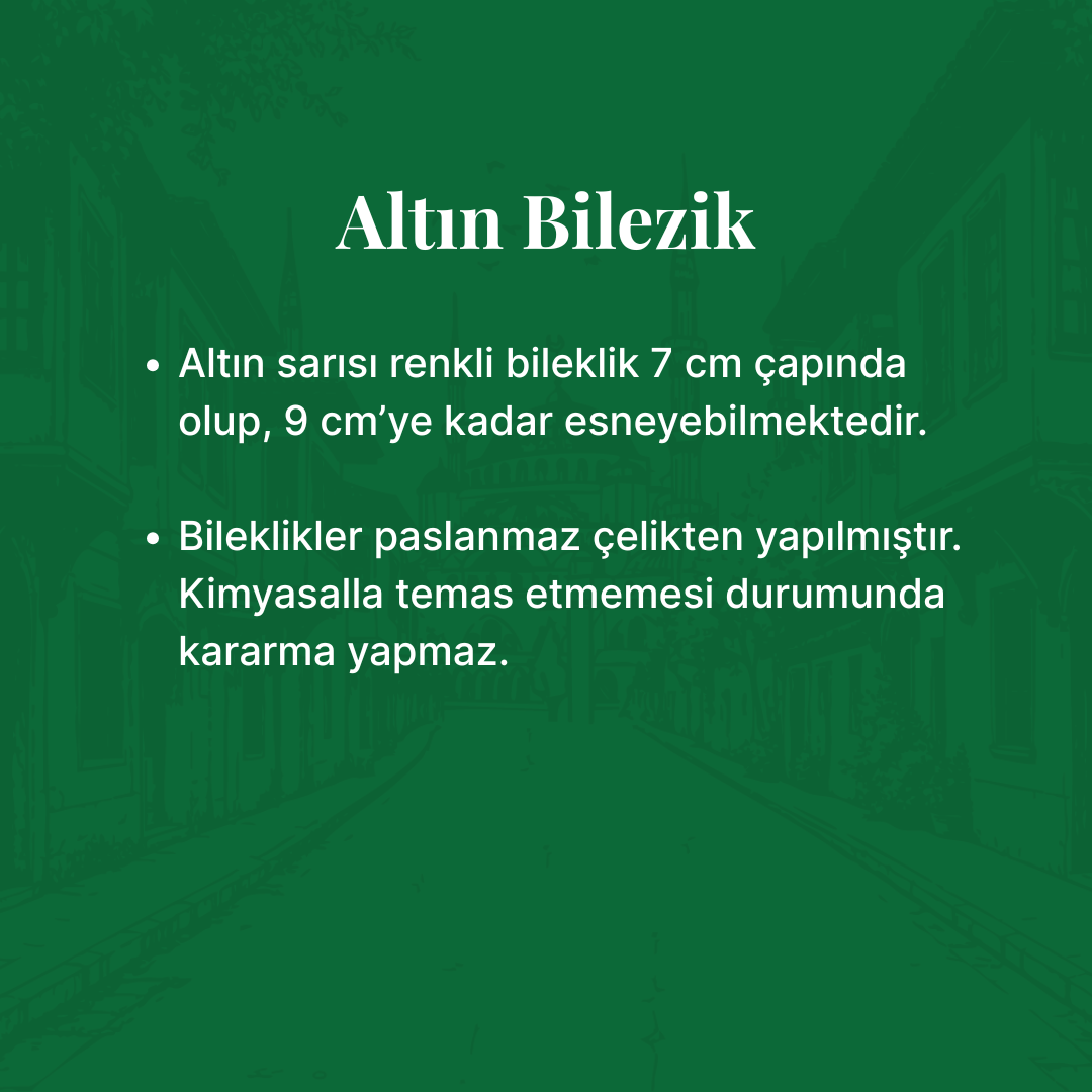 Ayetel Kürsi Bileklik - Paslanmaz Çilek